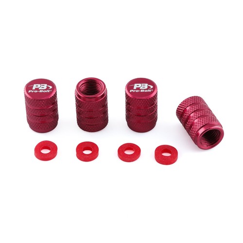 Valve caps dust red for - dust, ford