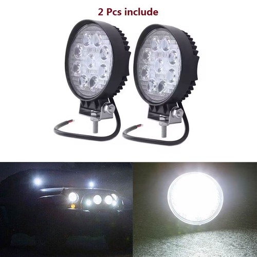 Led work light bar flood - 2x,