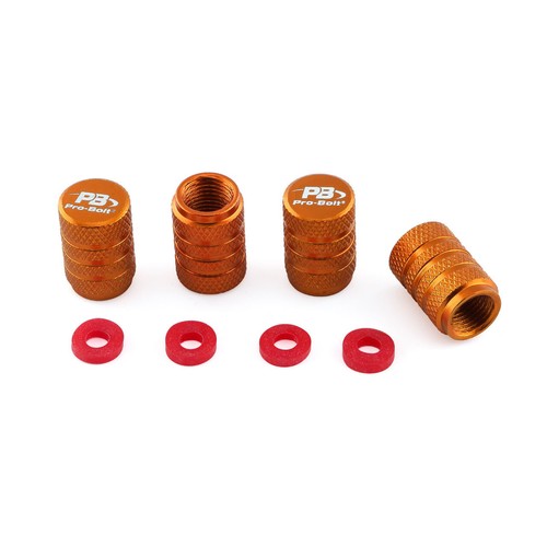Valve caps dust orange - valve,