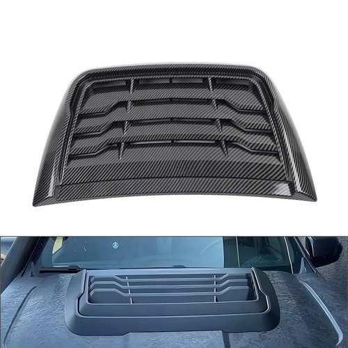 Carbon look hood - carbon, intake