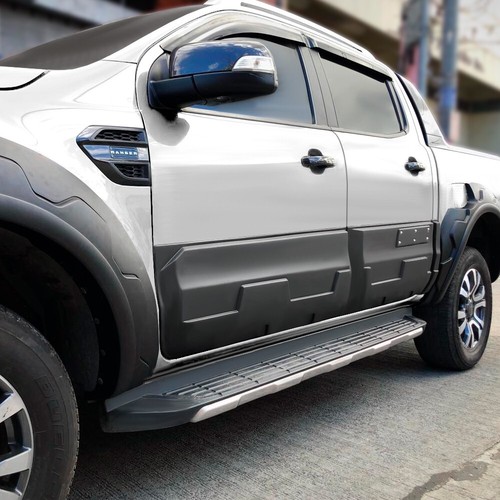Matte black door - black, body