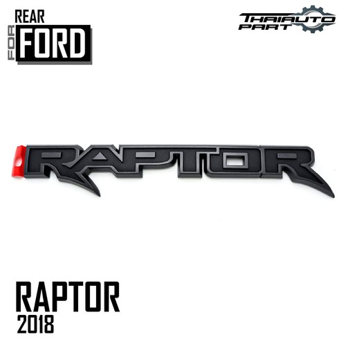 Rear logo raptor - raptor, badge