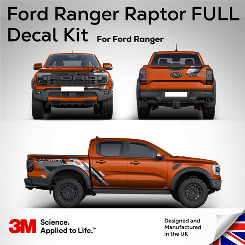 Ford ranger raptor full decal - ford,