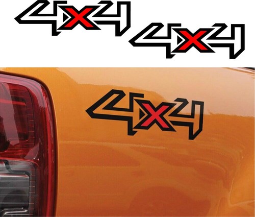 4x4 vinyl sticker decal - 4x4, set