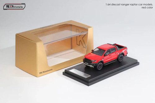Ford ranger raptor red - 1/64,