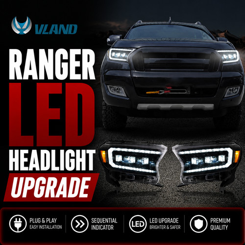 Vland led projector headlights - projector,