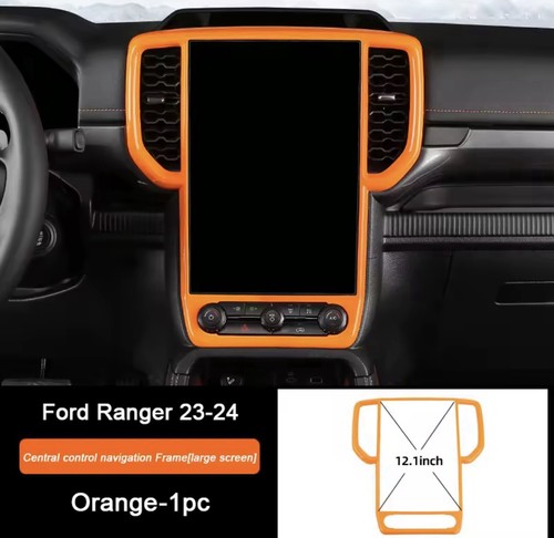 Orange central screen surround - central,