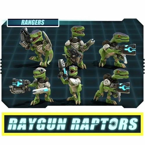 Raygun raptors ranger squad - raygun,