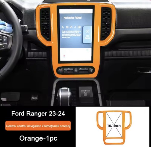 Orange central screen - orange,