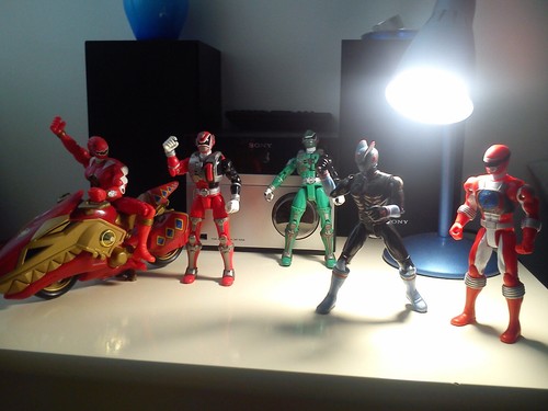 Power ranger figure bundle - figure,