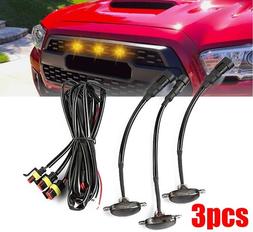 Amber smoke lens led - amber,