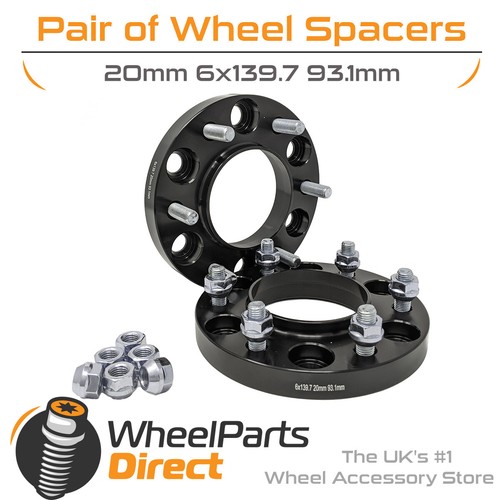 Bolt wheel spacers - wheel, (2)