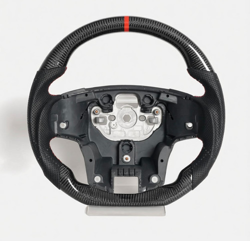 Carbon fiber leather - carbon, steering