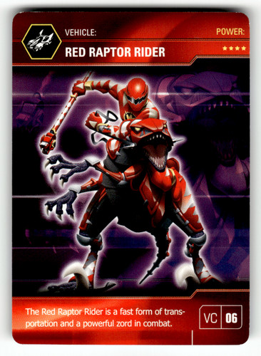 Power rangers dino thunder red - thunder,