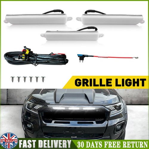 3pc led front grille running - 3pc,