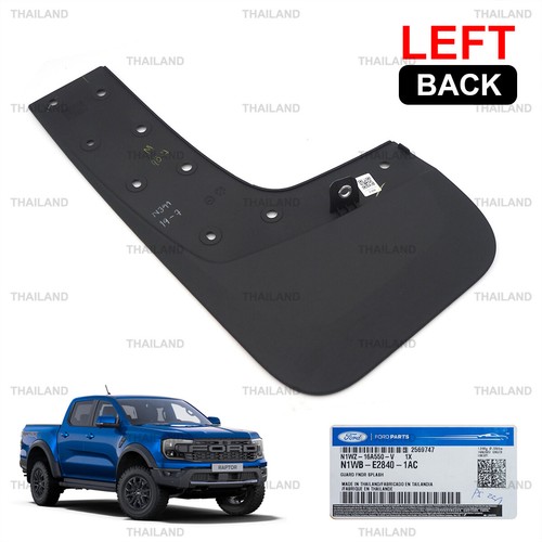 Rear left splash mud guard - left,