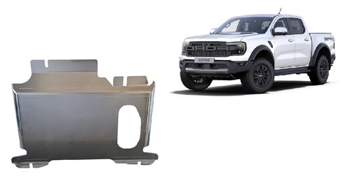 Aluminum sump guard for - , ford