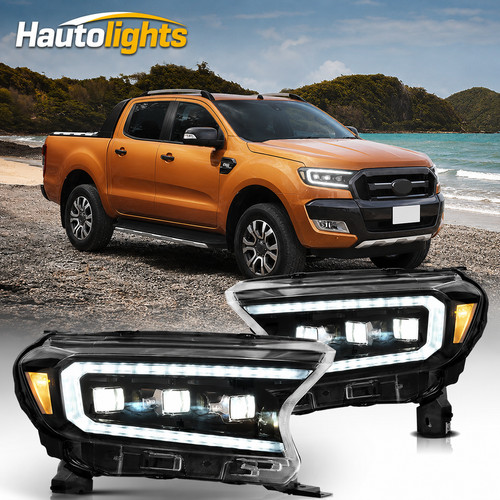 Full led projector headlights - full,